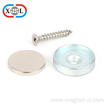 Magnet Assemblies Neodymium NdFeB Magnet with Steel Screw